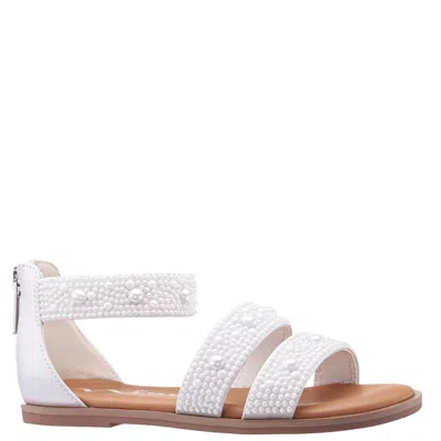 Nina Women's Analeigh Sandal In White In Multi