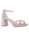 Nina Women's Berneta Block Heel Platform Sandal In Pink