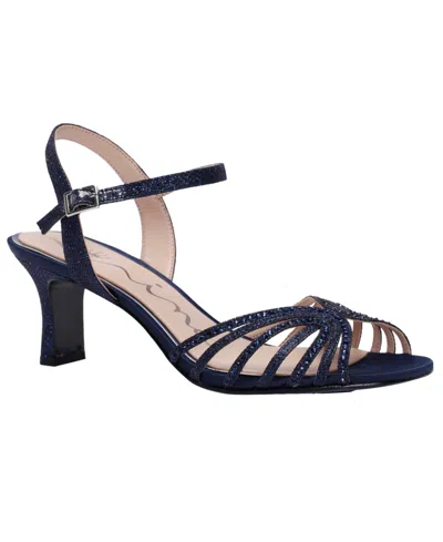 Nina Women's Bryna Kitten Heel Dress Sandals In Black