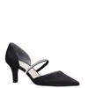 Nina Women's Brystol Heels In Black Dreamland In Multi