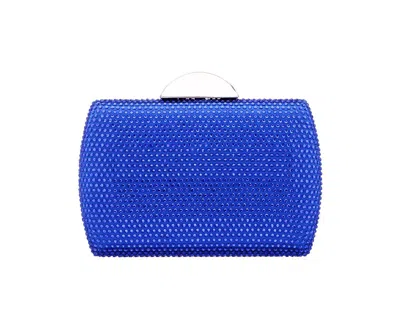 Nina Women's Crystal Minaudiere In Blue