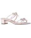 Nina Women's Georgie Low Block Heel Dress Sandals