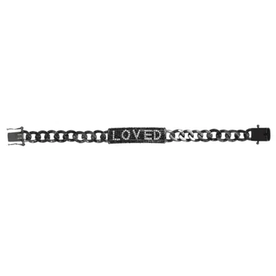 Nina Women's Love Bracelet In Black
