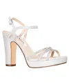 Nina Women's Saralyn Platform Block Heel Evening Sandals