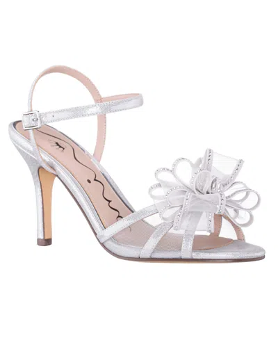 NINA WOMEN'S VAYDA BOW ALMOND TOE DRESS SANDALS