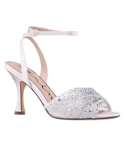Nina Women's Vida Almond Toe Evening Sandals In Ivory