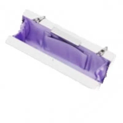 Nina Women's Ziona Royal Colorblock Crystal Minaudiere Clutch In Lilac In Blue