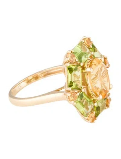 Pre-owned Nina Zhou 14k In Multi