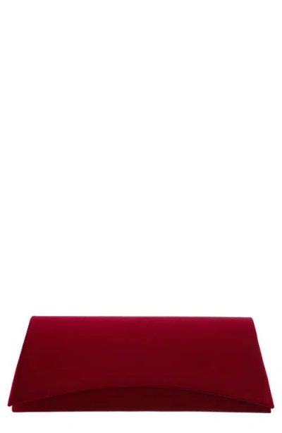 Nina Zoey Clutch In Red Rouge