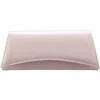 Nina Zoey Faux Leather Clutch In Beige