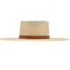 Ninakuru Rylan Extra Long Brim Hat In Beige In Neutral