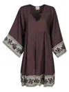 Ninaleuca Linen Short Dress