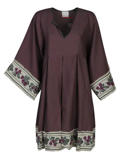 NINALEUCA NINALEUCA LINEN SHORT DRESS