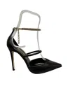 Ninalilou - Black Leather Decollete Art.avril 105 332520a1 (5661) Avril 105 332520a1 In Black