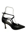 Ninalilou - Black Leather Decollete Art.mya 755s 332528m7 (5633) Mya 755s 332528m7 In Black