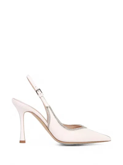 Ninalilou 90 Amy Strass-embellished Pumps In White
