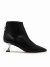 NINALILOU NINALILOU BLACK LEATHER BOOTS