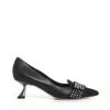 Ninalilou Peak Heeled Shoes In White