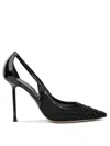 Ninalilou Helen Embellished Pumps In Black