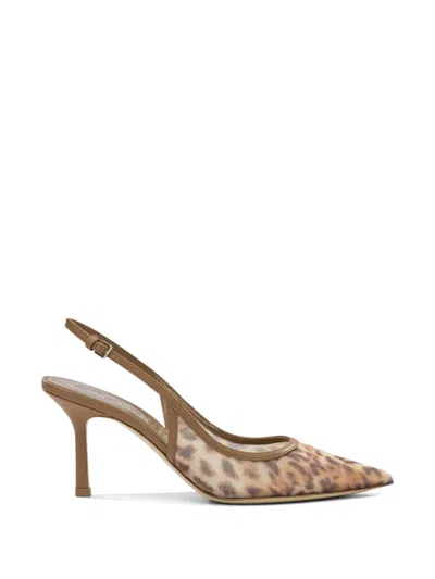 Ninalilou Eva 70 Leopard-print Pumps In Brown