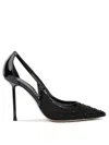 Ninalilou Helen Embellished Pumps In Black