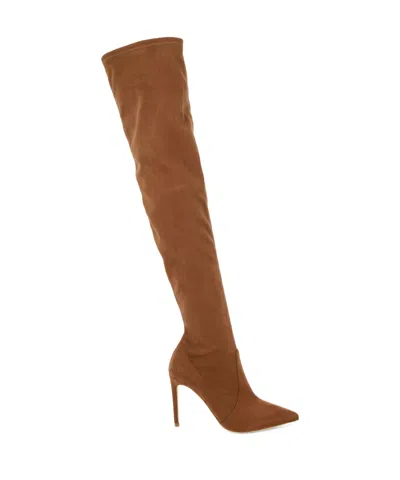 Ninalilou High-heeled Boots In Brown