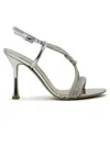 Ninalilou Woman Sandals Silver Size 6.5 Leather In Silver