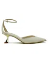 Ninalilou Patent Pumps In Ivory