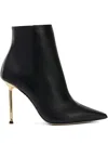 Ninalilou Pointed-toe Ankle Boots In Multi