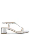 Ninalilou Sandals Silver In Silver