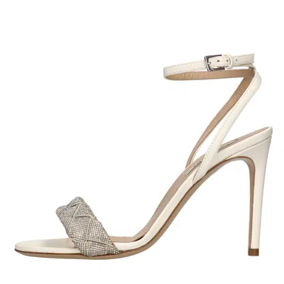 Ninalilou Sandals White In Bianco Neutri