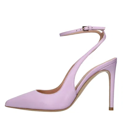 Ninalilou With Heel Lilac In Lilla Pastello