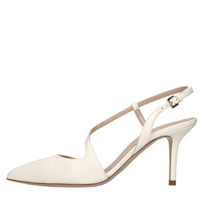 Ninalilou With Heel White In Bianco Neutri