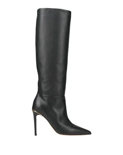 Ninalilou Woman Boot Black Size 7 Leather