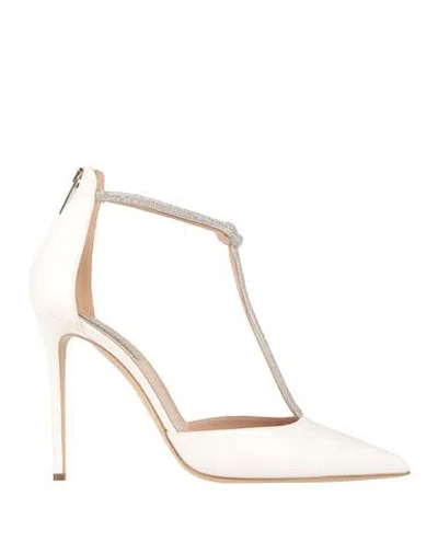 Ninalilou Woman Pumps Beige Size 6 Soft Leather