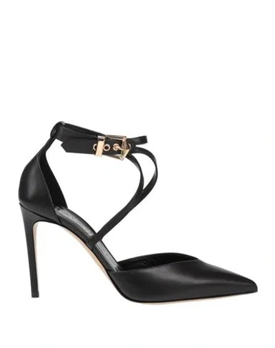 Ninalilou Woman Pumps Black Size 9 Leather