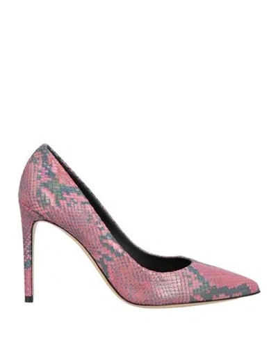 Ninalilou Woman Pumps Pink Size 8 Textile Fibers