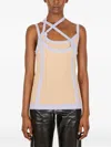 Ninamounah Asymmetric Panelled Top In Neutral