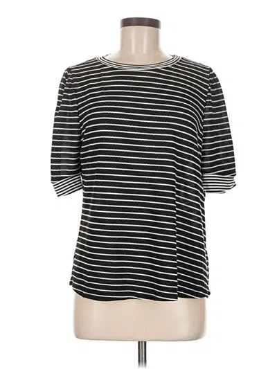 Pre-owned Nine Britton 3/4 Sleeve T-shirt In Black