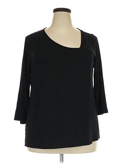 Pre-owned Nine Britton 3/4 Sleeve T-shirt In Black