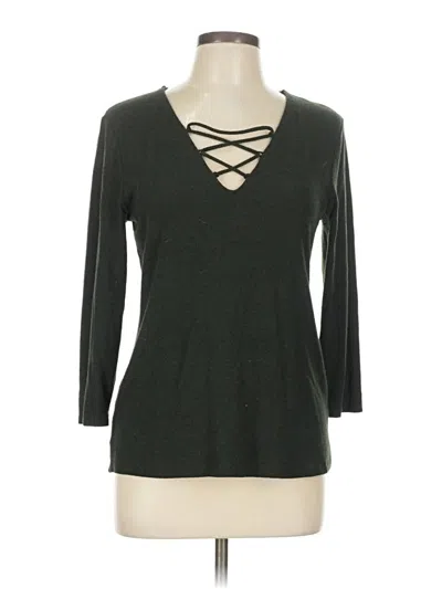 Pre-owned Nine Britton 3/4 Sleeve T-shirt In Green