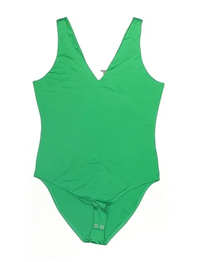Pre-owned Nine Britton Bodysuit In Green