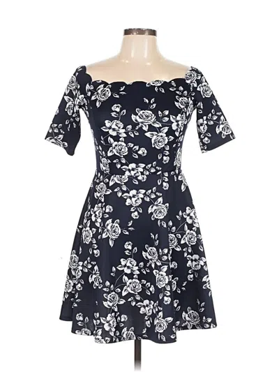 Pre-owned Nine Britton Casual Dress In Black