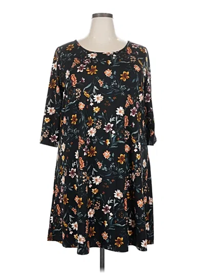 Pre-owned Nine Britton Casual Dress In Black