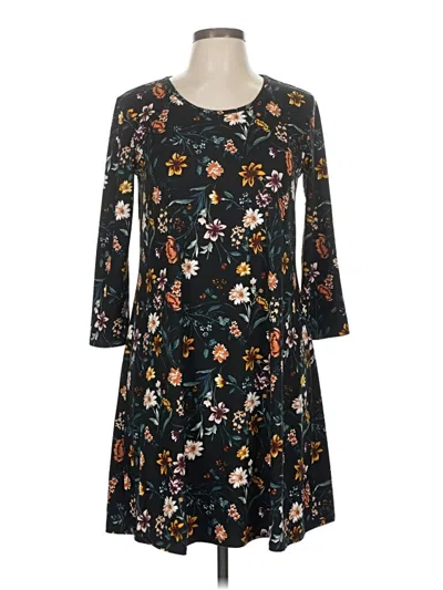 Pre-owned Nine Britton Casual Dress In Black