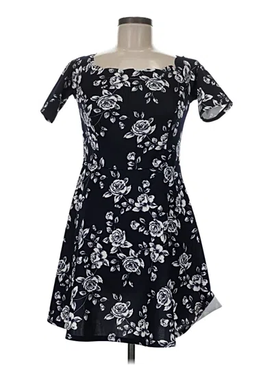 Pre-owned Nine Britton Casual Dress In Black