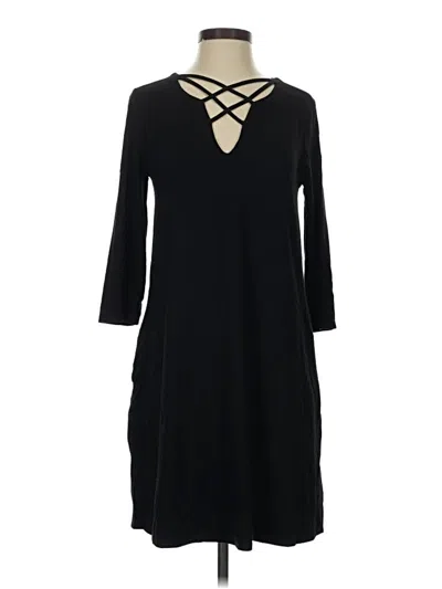 Pre-owned Nine Britton Casual Dress In Black