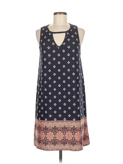 Pre-owned Nine Britton Casual Dress In Blue