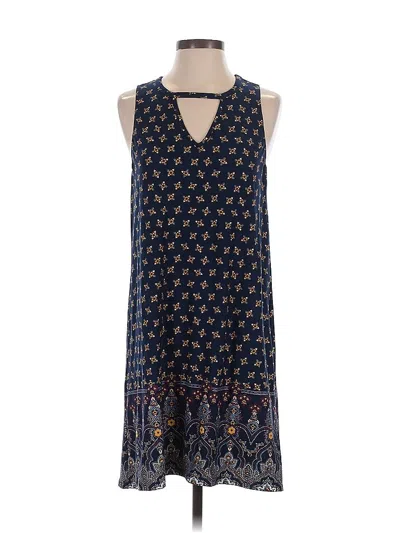 Pre-owned Nine Britton Casual Dress In Blue