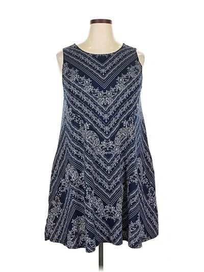 Pre-owned Nine Britton Casual Dress In Blue